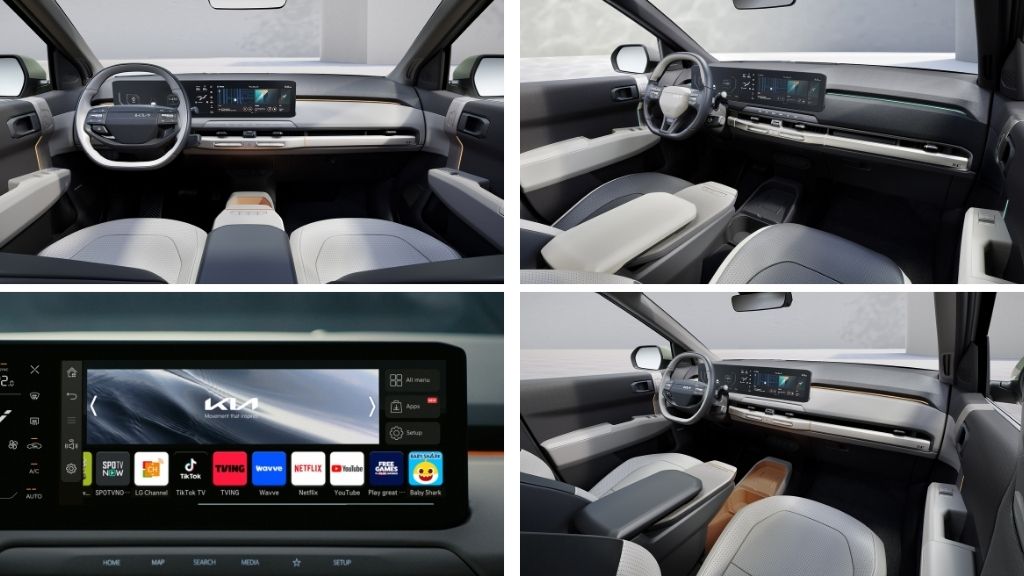 Kia EV3 Electric SUV Interior