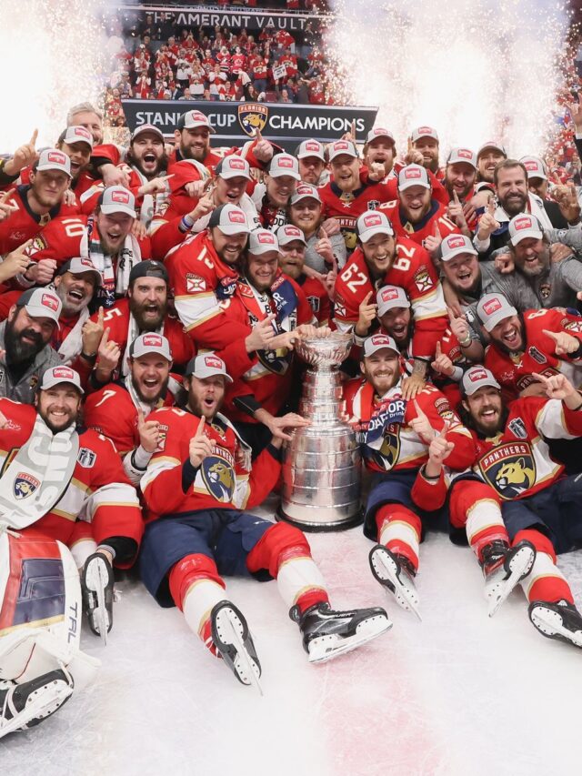 Florida Panthers won their first-ever Stanley Cup